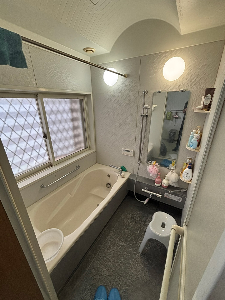 M様邸 施工前の浴室お写真①